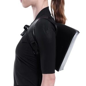 NWT Johanna Parv Soft Leather Action Bag Black